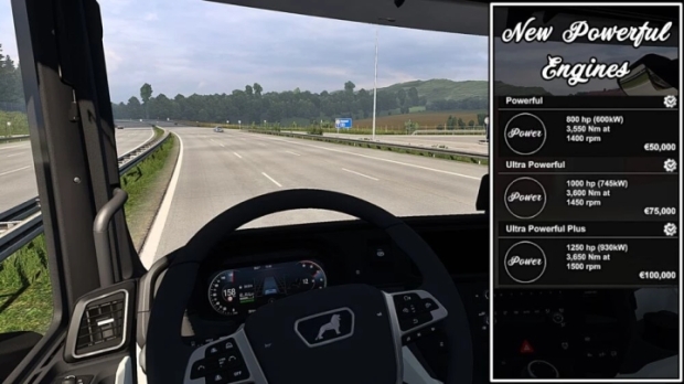 ETS2 - New Powerful Engines V1.1