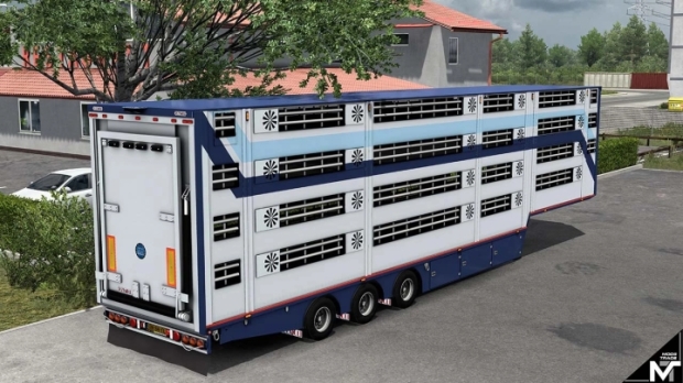 ETS2 - Pezzaioli Livestock Trailer V7.0