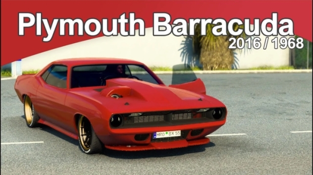 ETS2 - Plymouth Barracuda 2016 / 1968 V1.1