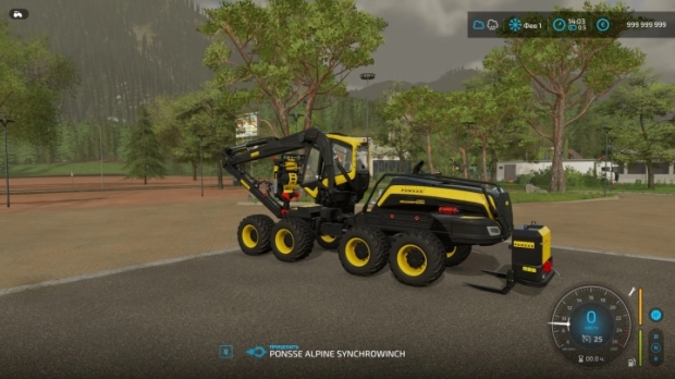 FS22 - Ponsse Alpine Synchrowinch V1.0.0.1
