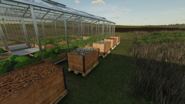 FS22 - Premium Crop Greenhouse V1.0
