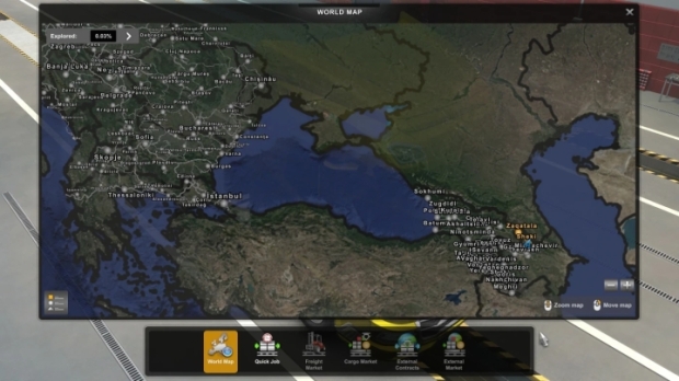 ETS2 - ProMods + Asia Dream Map Connection V0.3