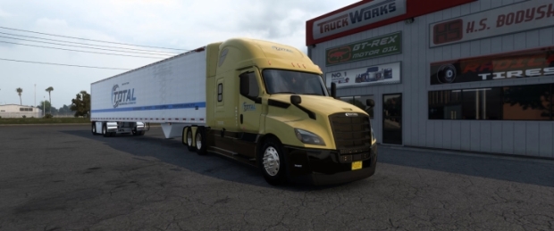 ATS - Ruda Ref Skin Total | American Truck Simulator | Mods.club