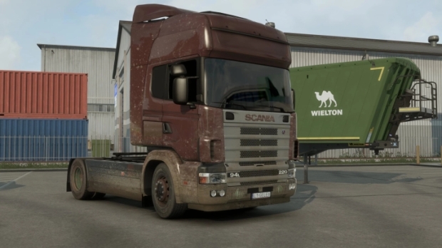 ETS2 - Scania 4 Series Dirty Skin Pack V1.0