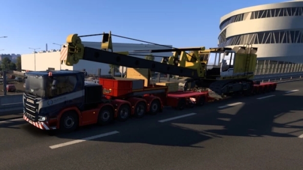 ETS2 - Scania NG P-Series Flatcab Cargo Pack V1.0