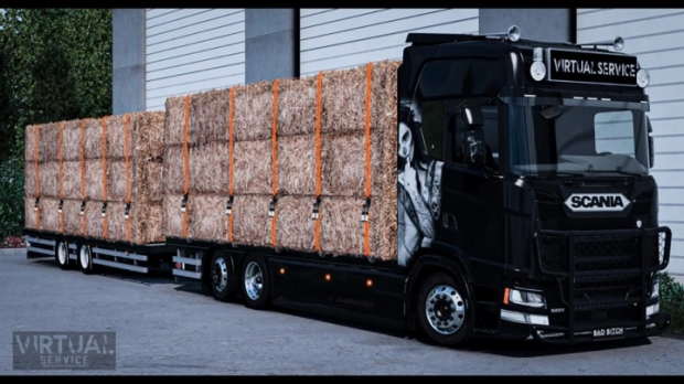 ETS2 - Scania NG Tandem Flatbed