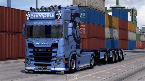ETS2 - Scania R500 Sneepels Truck