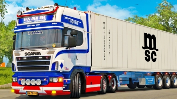 ETS2 - Scania R500 Van Der Ree