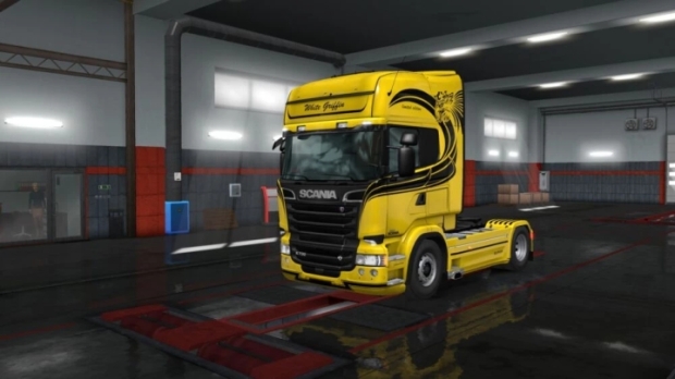 ETS2 - Scania RJL Black Grifin V1.0