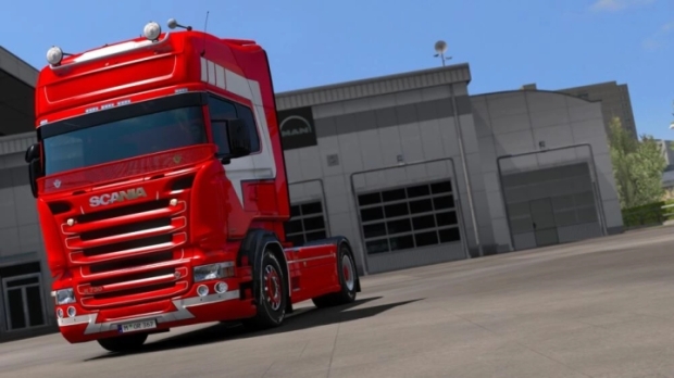 ETS2 - Scania RJL Red Skin V1.0