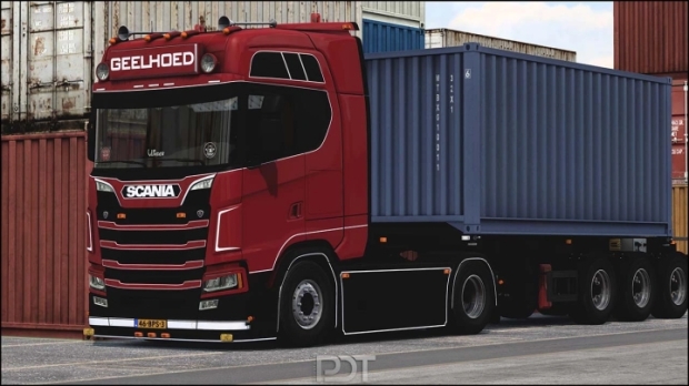 ETS2 - Scania S450 + Trailer Geelhoed V2.0