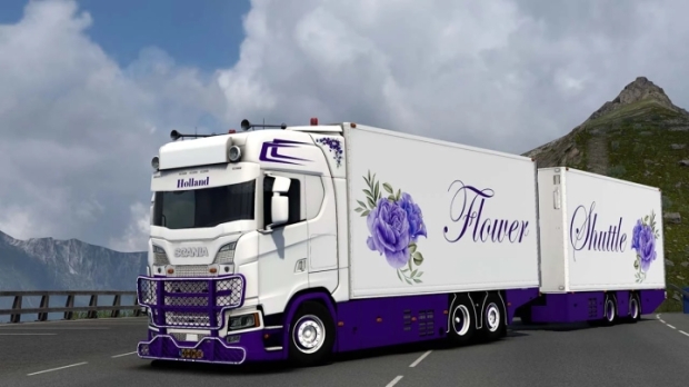 ETS2 - Scania S500 Flower Shuttle V1.0