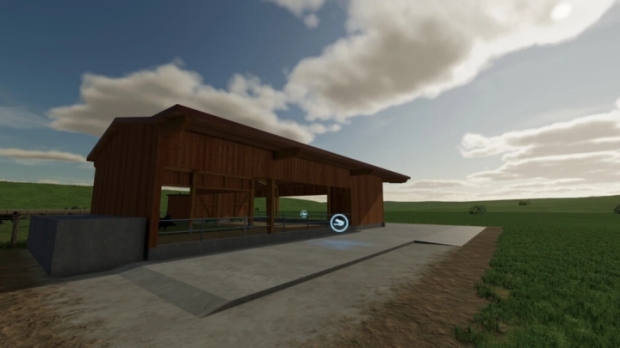 FS22 - Sheep Barn L Shape V1.0