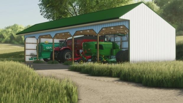 FS22 - Three Side Shed V1.0