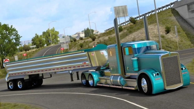 ATS - Travis Wave Wedge EndDump Trailer V1.6