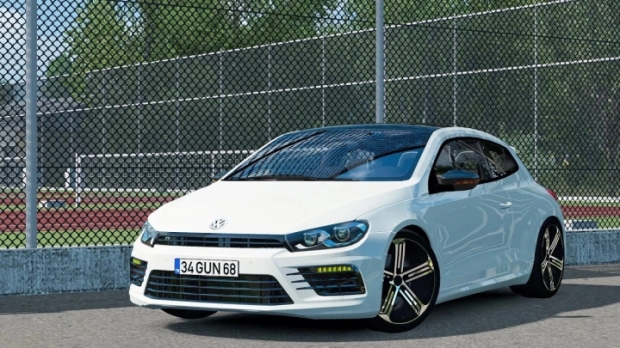 ETS2 - Volkswagen Scirocco R + Interior V1.150