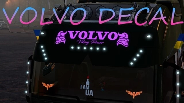 ETS2 - Volvo Decal (Lightbar)