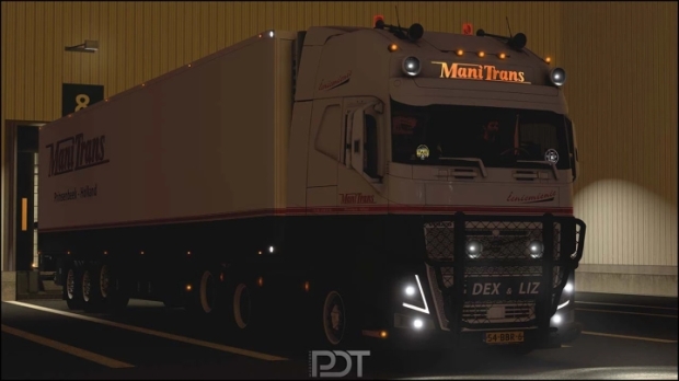 ETS2 - Volvo FH12 + Trailer ManiTrans V2.0