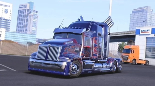 ATS - Western Star 5700 Optimus Prime Transformers V4.1