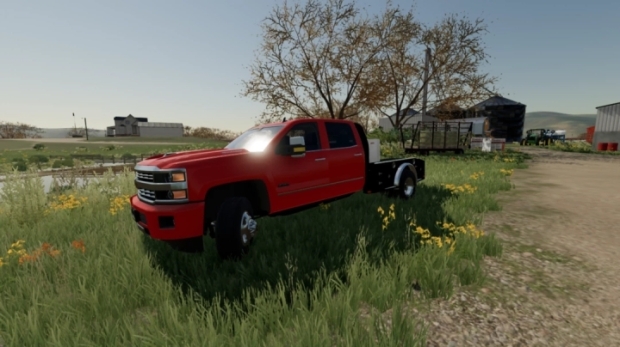 FS22 - 14-18 Chevy 3500 Duramax Flatbed V1.0