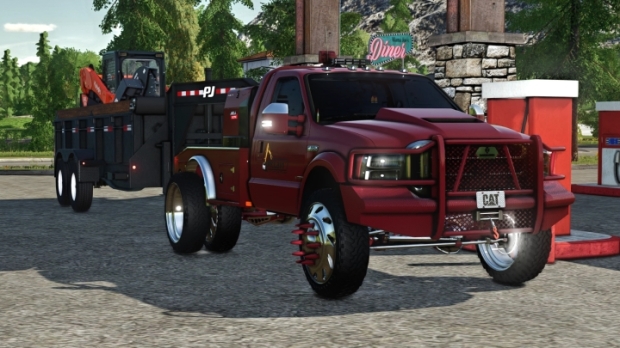 FS22 - 2006 Ford F550 Flatbed V1.1