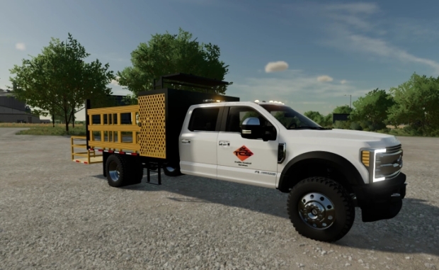 FS22 - 2018 F350 Traffic Control Truck V1.0