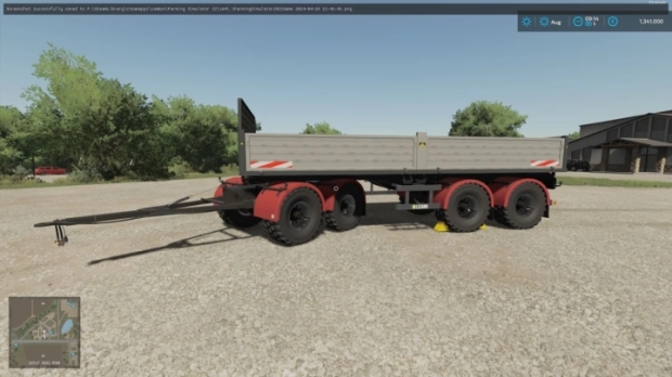 FS22 - 4 Axles European Style Autoload Trailer V1.0