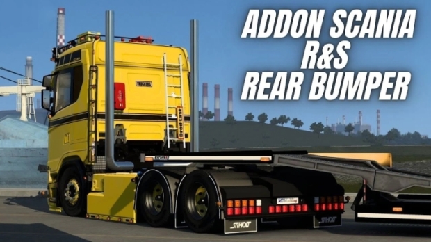 ETS2 - Addon Scania R/S Rear Bumper + Accessories V1.0