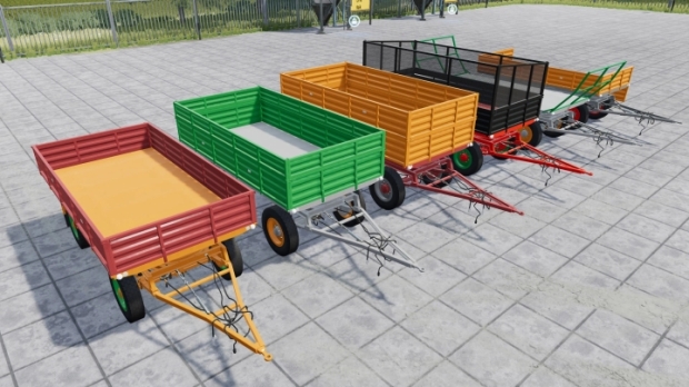 FS22 - Autosan D50 & D55 Trailers V1.0