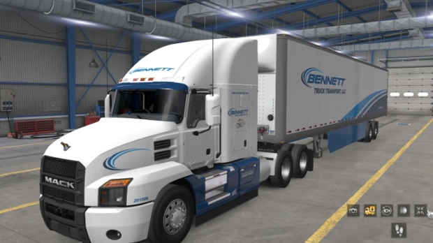 ATS - Bennett Truck Transport Skin