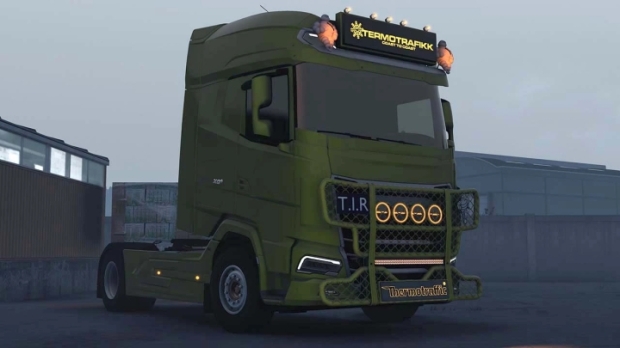 ETS2 - Bull Bar For Daf 2021 XF,XG & XG+