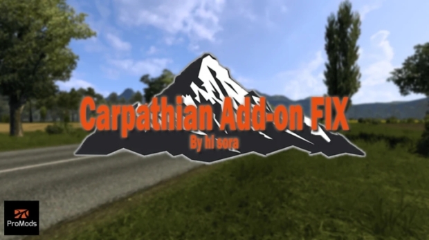 ETS2 - Carpathian Addon Fix V1.3