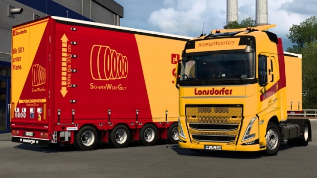 ETS2 - Combo Skin Lonsdorfer Spedition V1.0