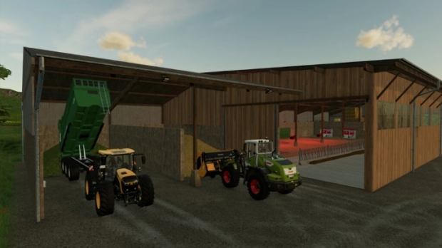 FS22 - Cow Barns Pack V1.0.0.2