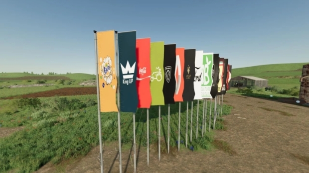 FS22 - Decorative Flags V1.1