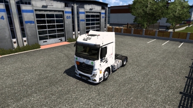 ETS2 - Dotec Mercedes Actros MP4-Poltrans Skin