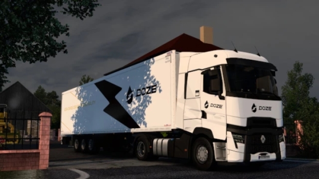 ETS2 - DOZE Renault T Skin Pack V1.0