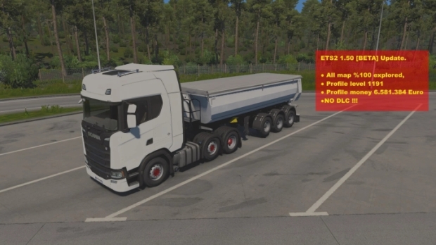ETS2 - Finished BETA Savegame Profile