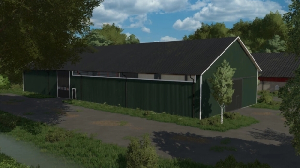 FS22 - Grain Storage And Machinehall V1.0