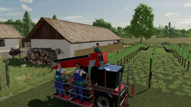 FS22 - Grape Harvesting Brigade V1.0