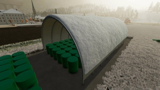 FS22 - Hay Shed V1.0