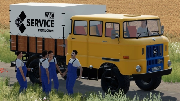 FS22 - IFA W50 Service Truck V2.0