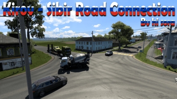 ETS2 - Kirov Map Sibir Map RC V1.3