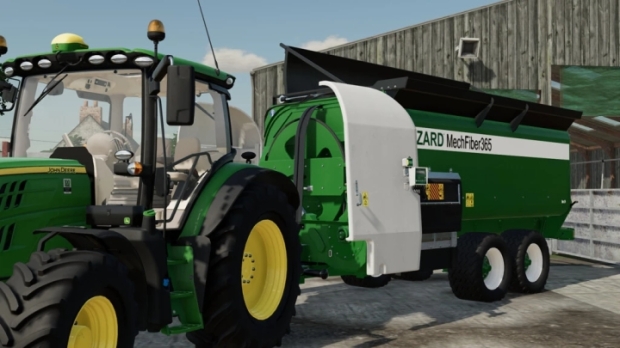 FS22 - Lizard Mech Fibre 365 Feeder Wagon V1.0.0.2