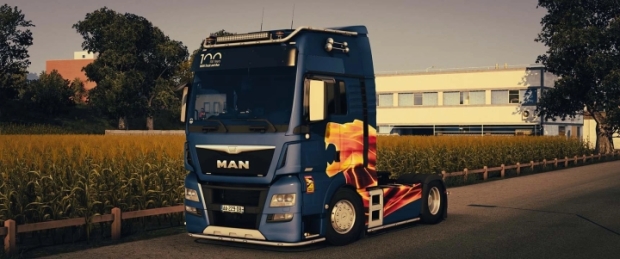 ETS2 - MAN TGX E6 100 Years Add-On V1.0