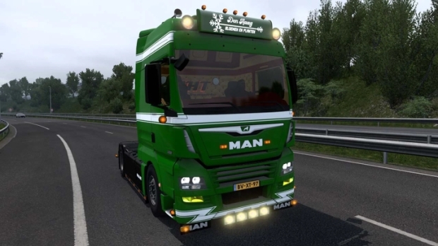 ETS2 - MAN TGX Euro 6 Den Haag Transporte V1.0