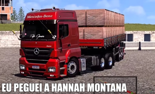 ETS2 - Mercedes Axor 2544 Brazuka