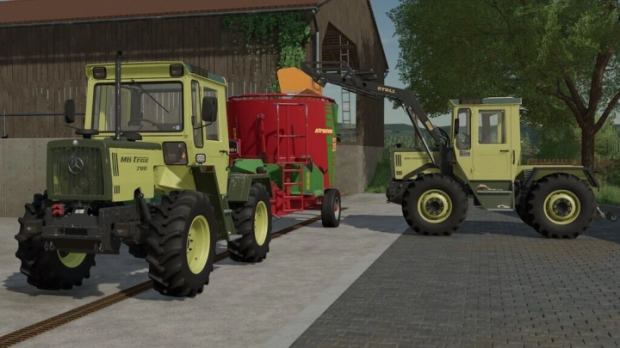 FS22 - Mercedes-Benz MBtrac Series V1.1
