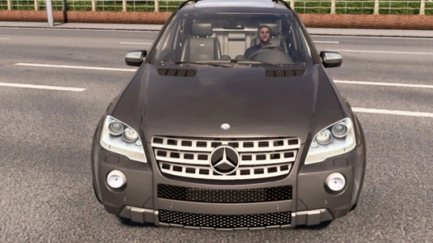 ATS - Mercedes Benz ML63 AMG (2009) | American Truck Simulator | Mods.club