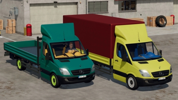FS22 - Mercedes-Benz Sprinter Pickup V1.0